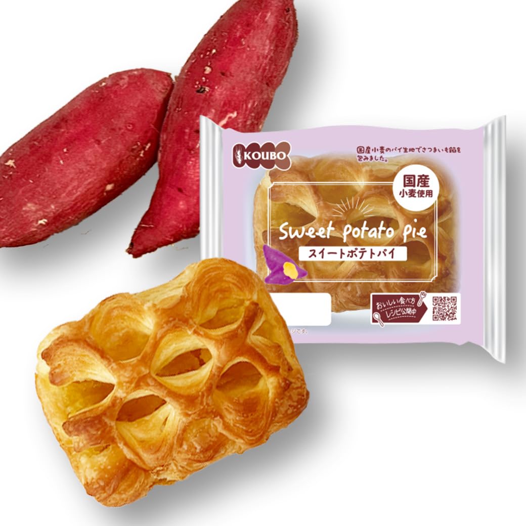 Amazon | KOUBO スイートポテトパイ 12個入 賞味期限50日以上 ロング